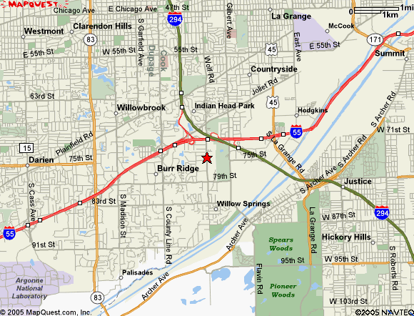 Pleasantdale Map